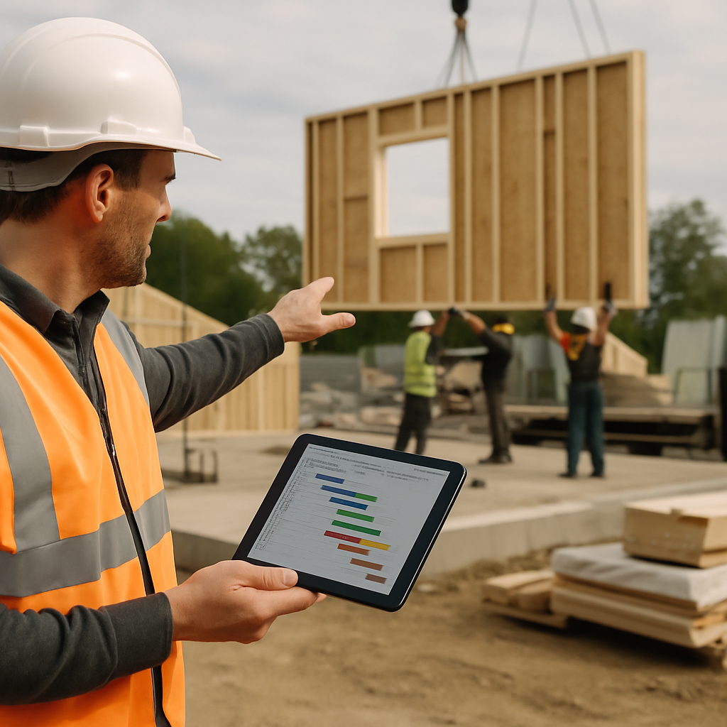 Terminplanung und Ressourcen im Bau – Architekturbuero-Diedrichs