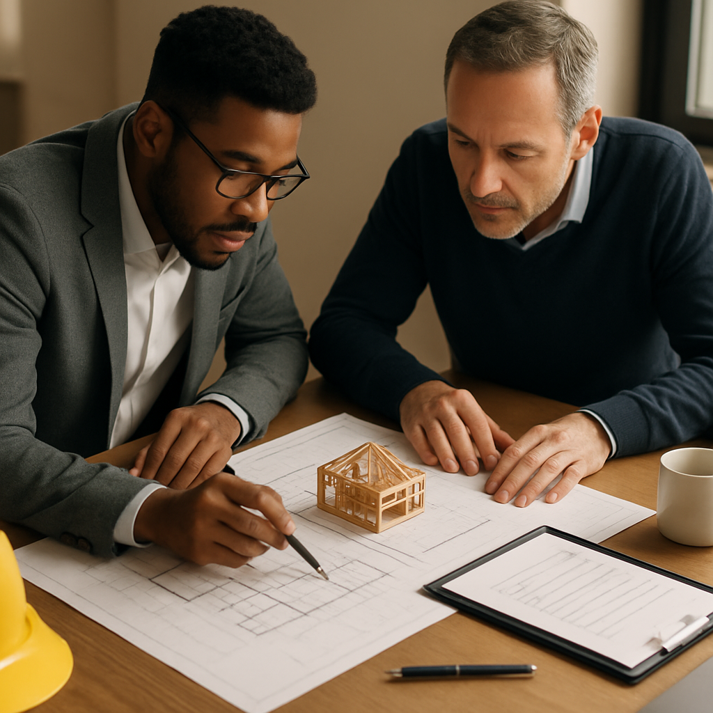 Genehmigungsverfahren klären – Architekturbüro Diedrichs